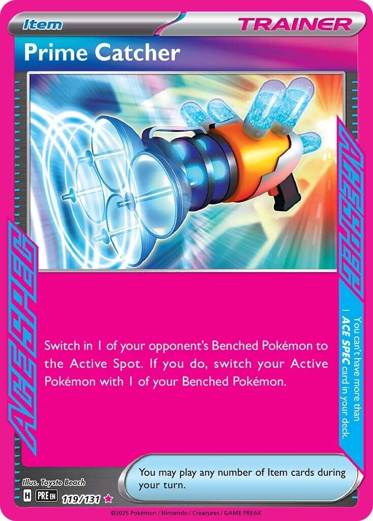 Prime Catcher #119 Pokemon Prismatic Evolutions