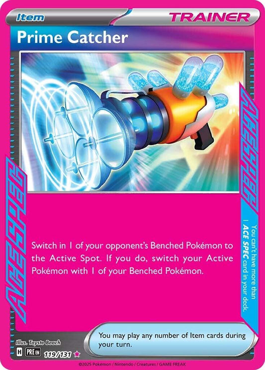 Prime Catcher #119 Pokemon Prismatic Evolutions