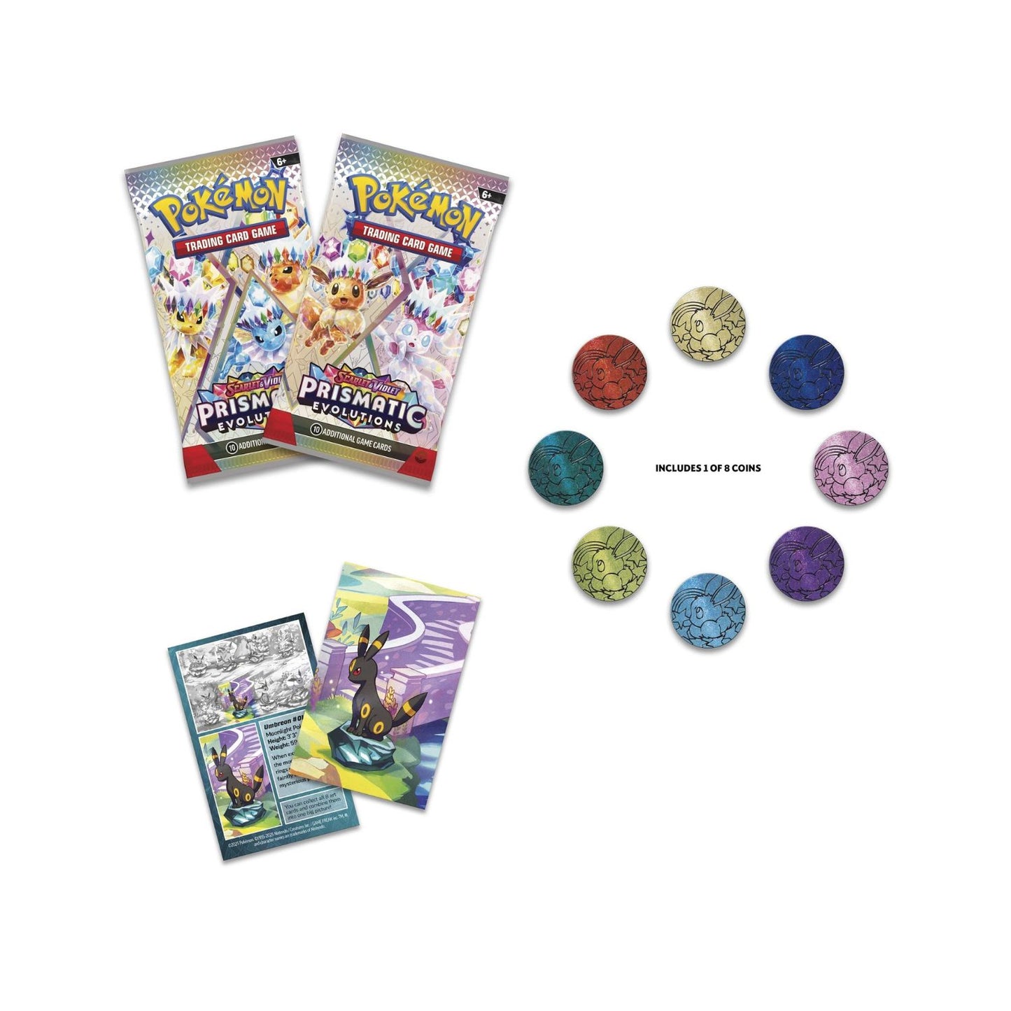 Scarlet & Violet-Prismatic Evolutions Mini Tin (1 Tin)  [Style May Vary]
