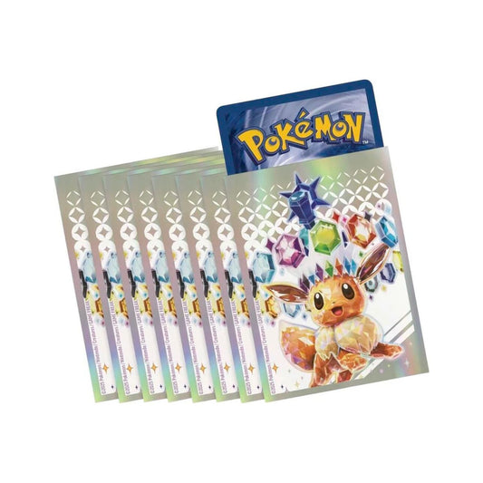 Prismatic Evolutions Elite Trainer Box Card Sleeves - Eevee (65 Pack)