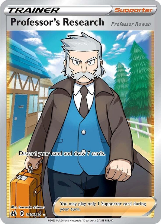 Professor's Research #150 Pokémon Crown Zenith