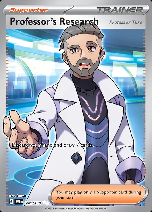 Professor's Research: Professor Turo #241 Pokemon Scarlet & Violet
