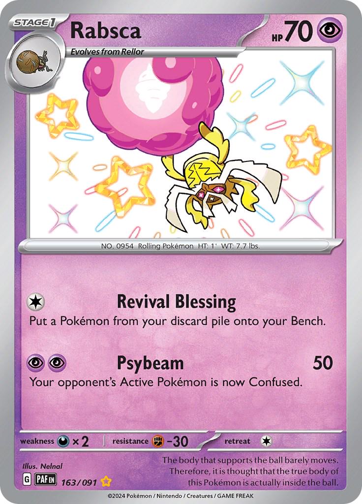 Rabsca #163 Pokemon Paldean Fates