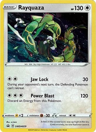 Rayquaza #SWSH029 Pokemon Promo
