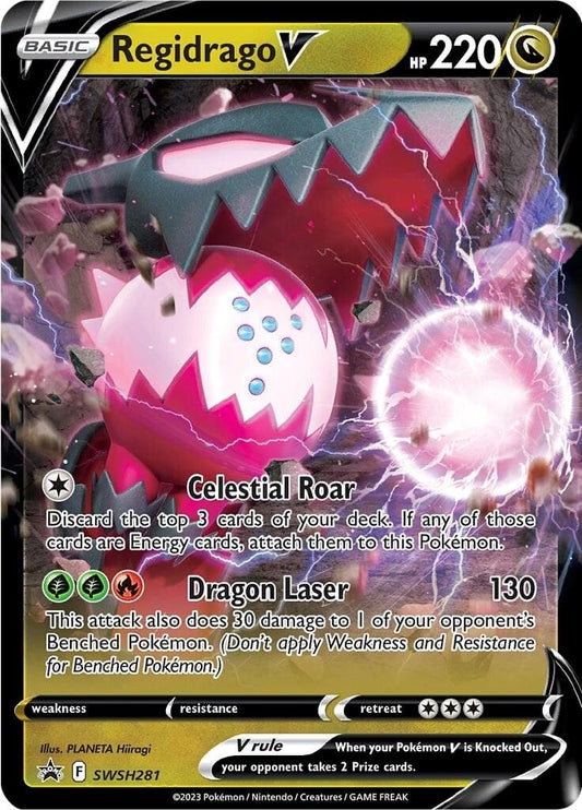 Regidrago V #SWSH281 Pokemon Promo