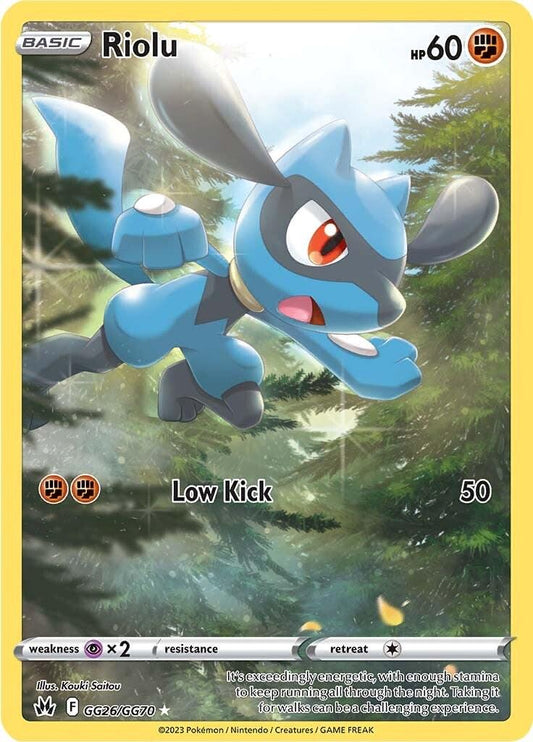 Riolu #GG26 Pokemon Crown Zenith