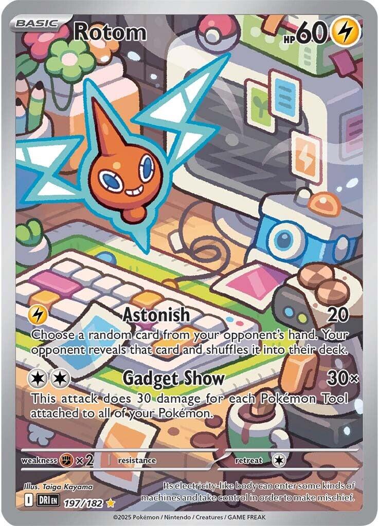 Rotom #197 Pokemon Destined Rivals