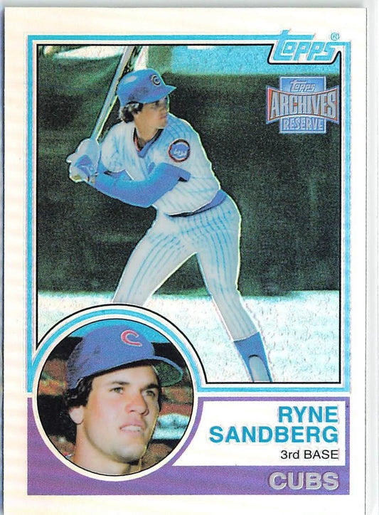 Ryne Sandberg [1983 Reprint] #71 | 2001 Topps Archives Reserve