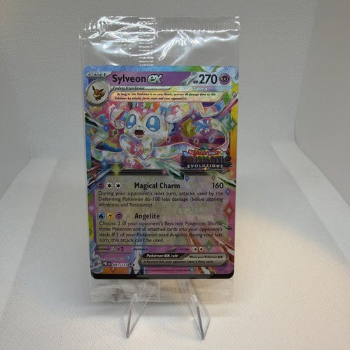 Sylveon ex [Stamped] #41 Pokémon Prismatic Evolutions (SEALED)