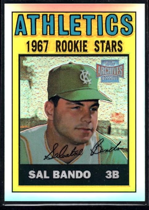 Sal Bando [1967 Reprint] #65 | 2001 Topps Archives Reserve