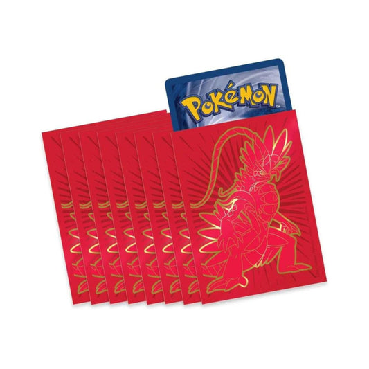 Scarlet & Violet Elite Trainer Box Card Sleeves - Koraidon (65-Pack)