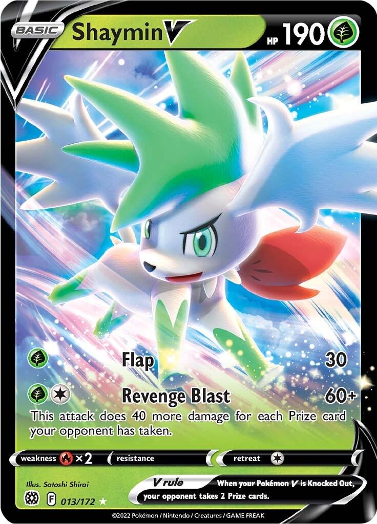 Shaymin V #13 Pokémon Brilliant Stars