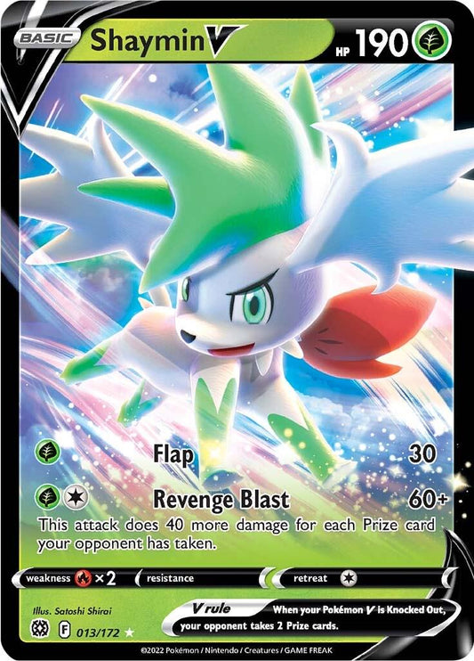 Shaymin V #13 Pokémon Brilliant Stars