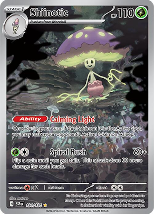 Shiinotic #194 Pokemon Surging Sparks