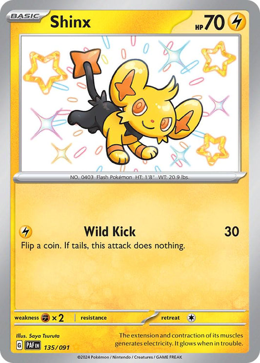 Shinx #135 Pokemon Paldean Fates