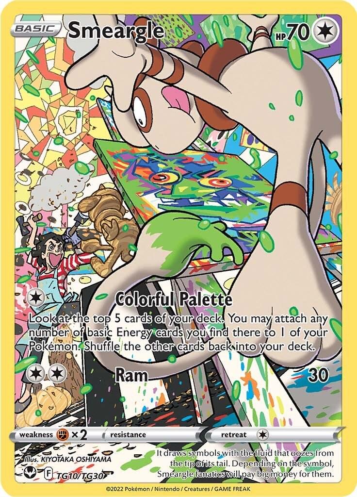 Smeargle #TG10 Pokémon Silver Tempest