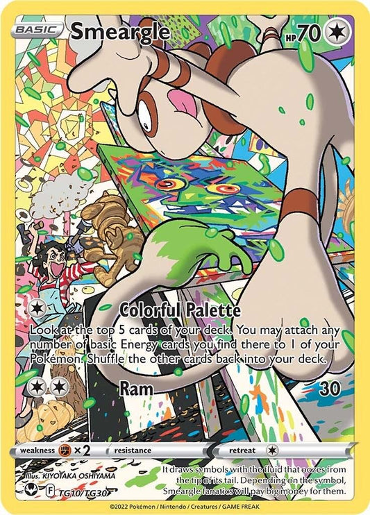 Smeargle #TG10 Pokémon Silver Tempest