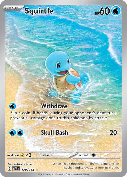 Squirtle #170 Pokémon Scarlet & Violet 151
