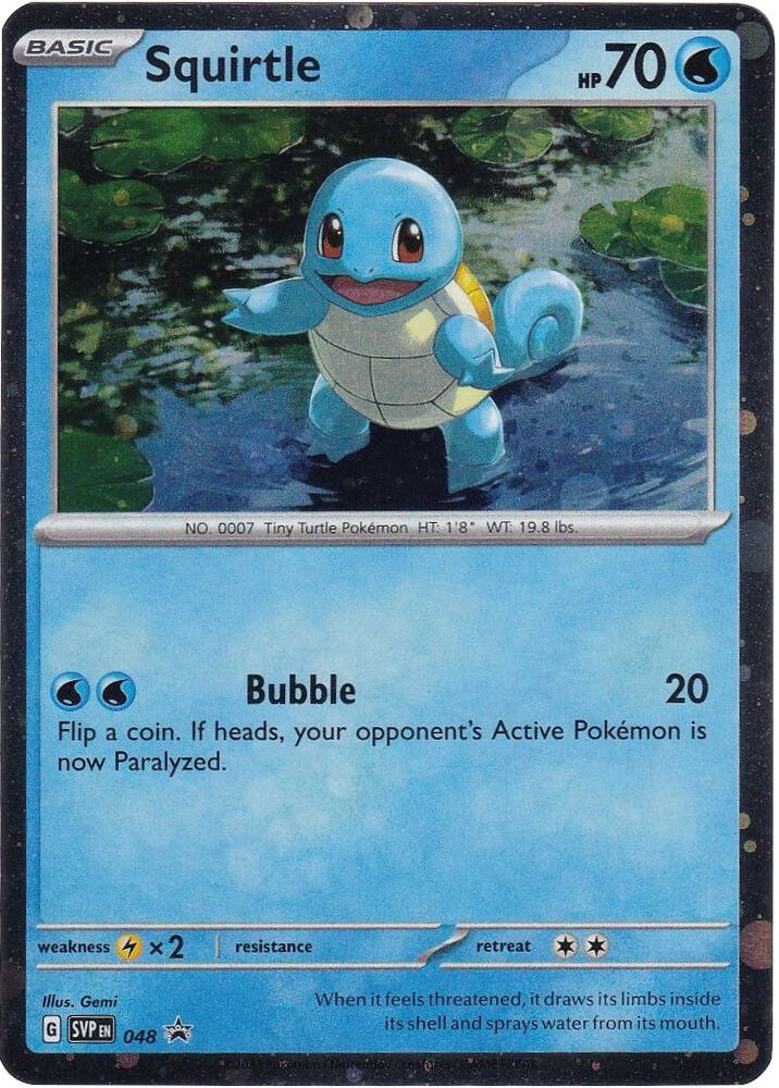 Squirtle #48 Pokémon Promo