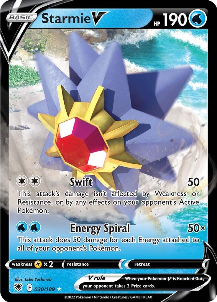 Starmie V #30 Pokémon Astral Radiance