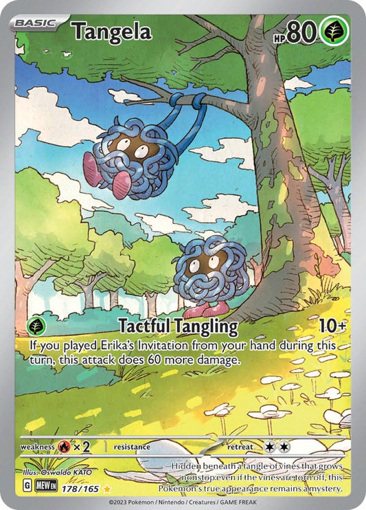 Tangela #178 Pokemon Scarlet & Violet 151