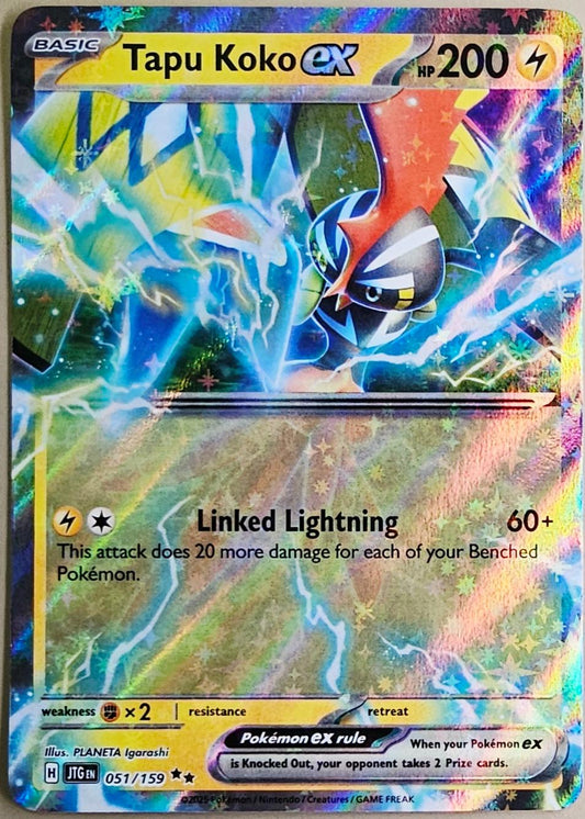 Tapu Koko ex #51 Pokemon Journey Together