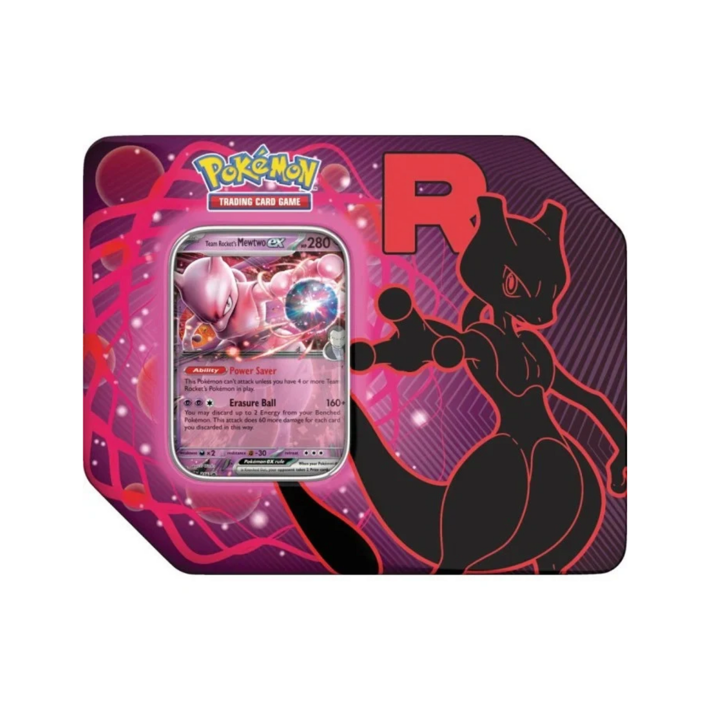 Destined Rivals Team Rocket Tin (Mewtwo Ex)