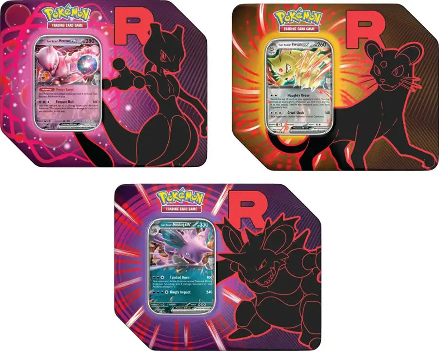 Scarlet & Violet-Team Rocket Tin - Styles May Vary (1 TIN)