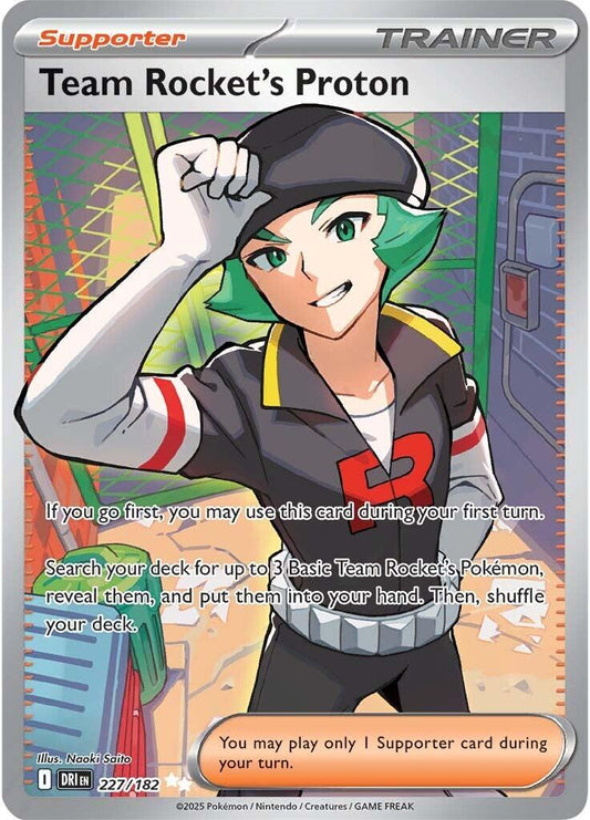 Team Rocket's Proton #227 Pokemon Destined Rivals