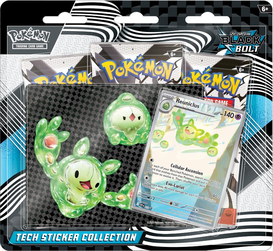 Tech Sticker Collection Pokemon Black Bolt