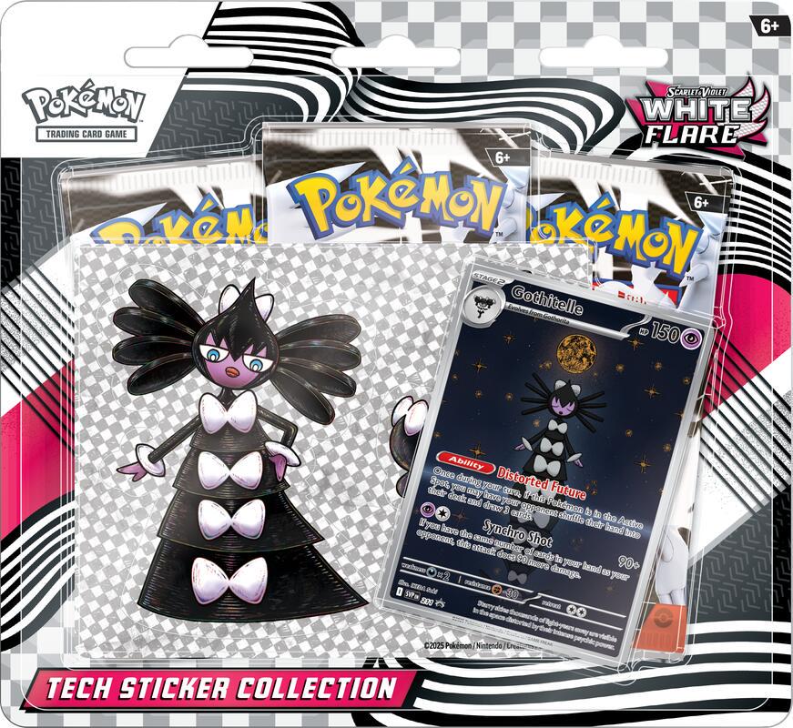 Tech Sticker Collection Pokemon White Flare