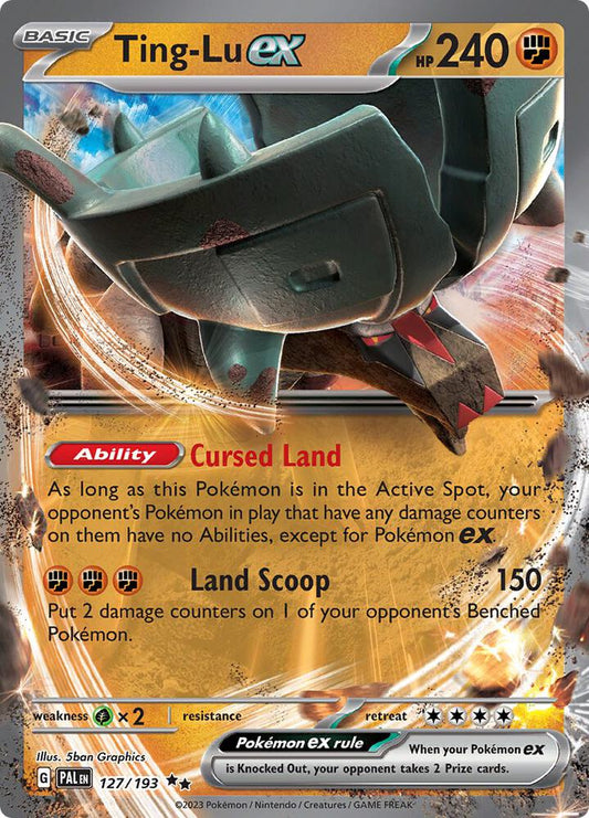Ting-Lu ex #127 Pokemon Paldea Evolved