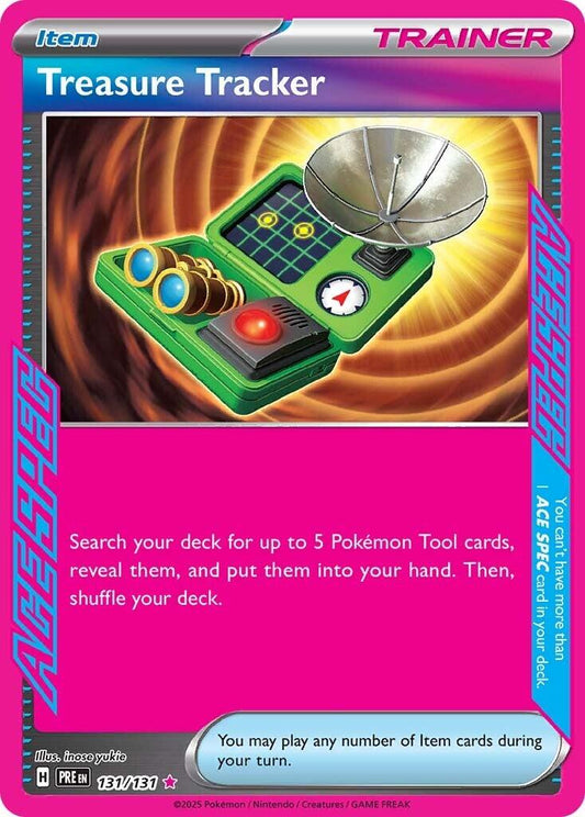 Treasure Tracker #131 Pokemon Prismatic Evolutions