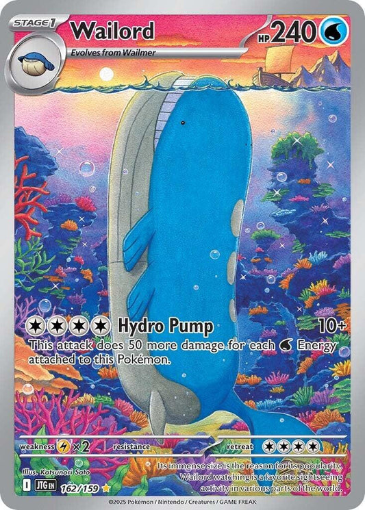 Wailord #162 Pokemon Journey Together