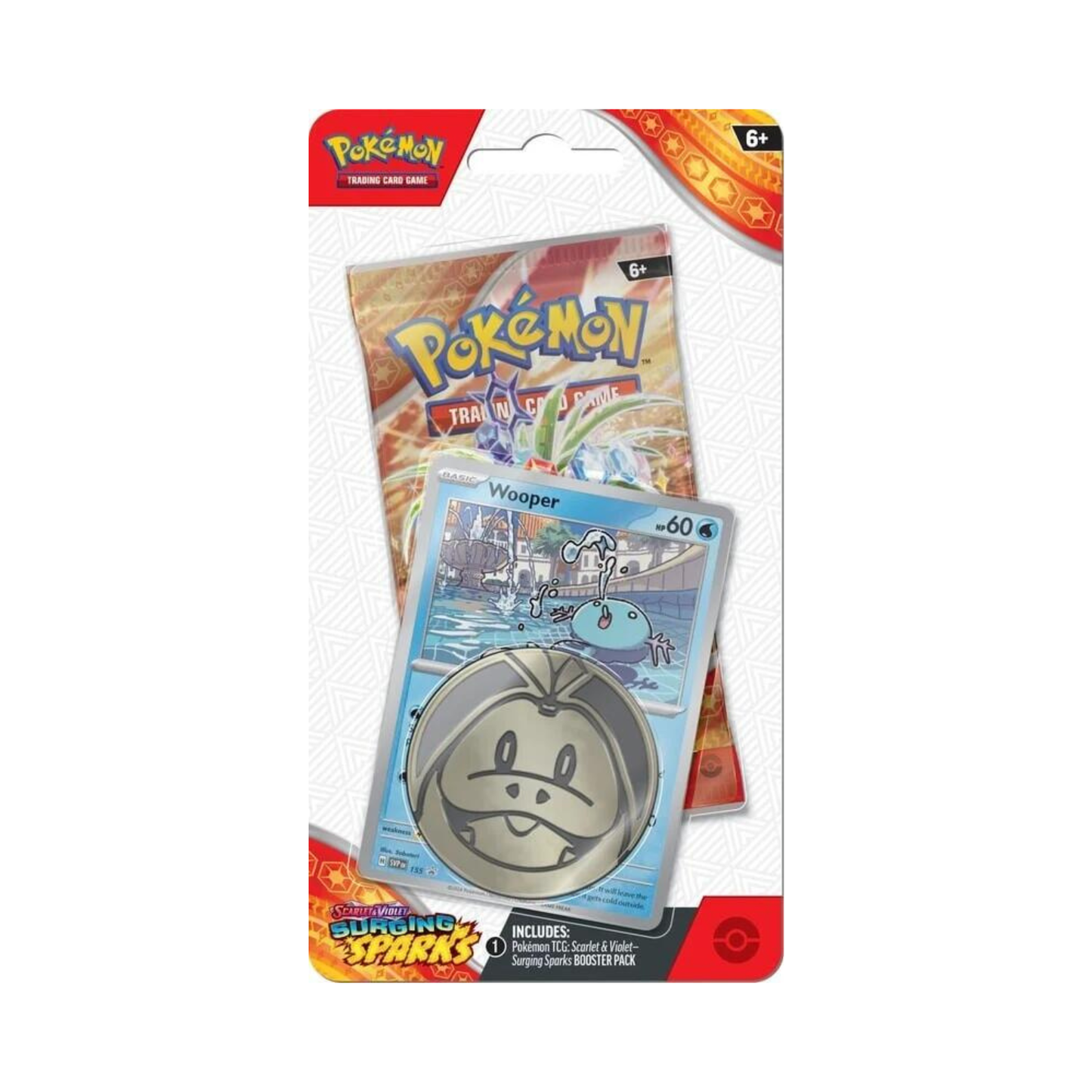 Scarlet & Violet-Surging Sparks Single Pack Blister [Wooper]