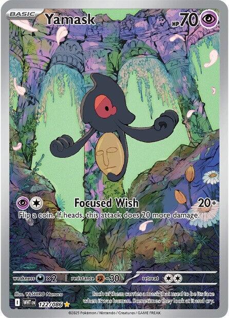 Yamask #122 Pokemon White Flare