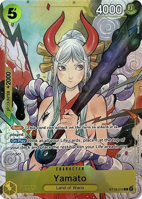 Yamato [Illustration Box Vol.2] One Piece Ultra Deck: The Three Brothers