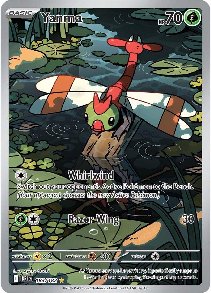 Yanma #183 Pokemon Destined Rivals