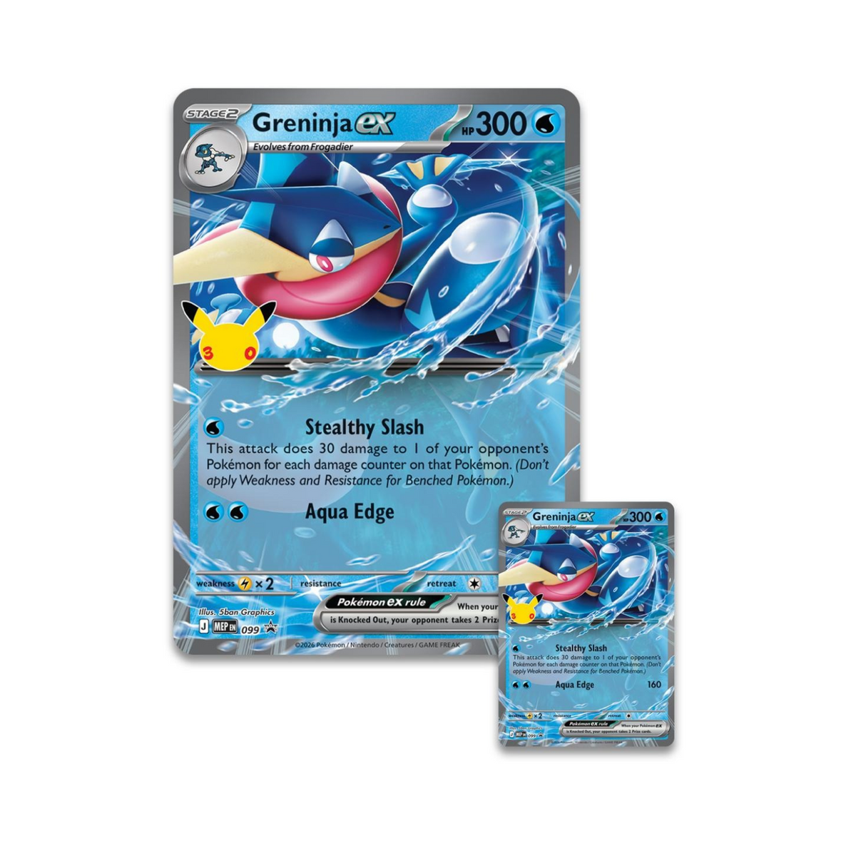 30th Celebration Greninja ex Box