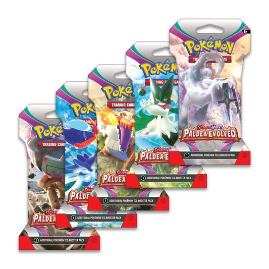 Scarlet & Violet-Paldea Evolved Sleeved Booster Pack (1 PACK)