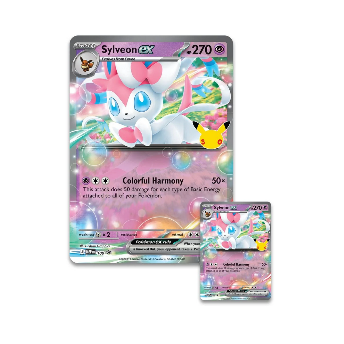 30th Celebration Sylveon ex Box